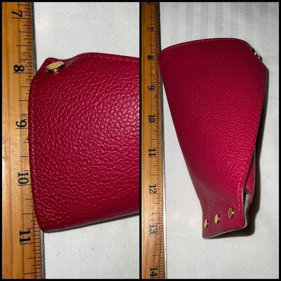 LOUIS VUITTON Key Case Multicles Berlango Cuir Taurillon Pink Leather - Picture 13 of 14